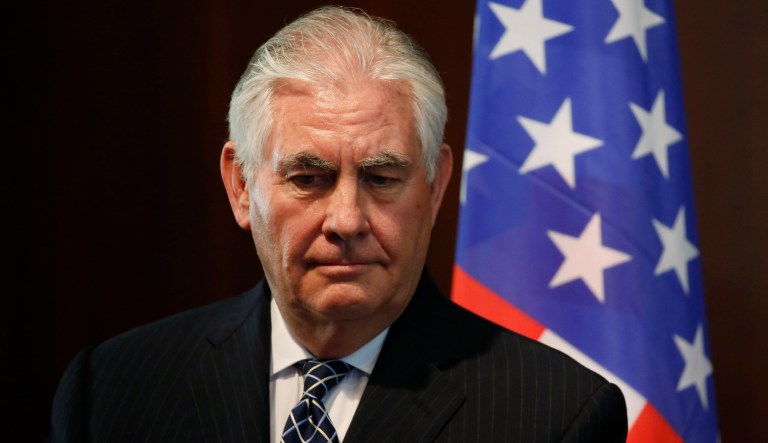 President Trump fired Secretary of State Rex Tillerson. Tillerson's ouster ends a tumultuous year for him in Foggy Bottom, where an ambitious plan to redesign the State Department never reached fruition and where the top U.S. diplomat often found himself at odds with Trump's foreign policy instincts.