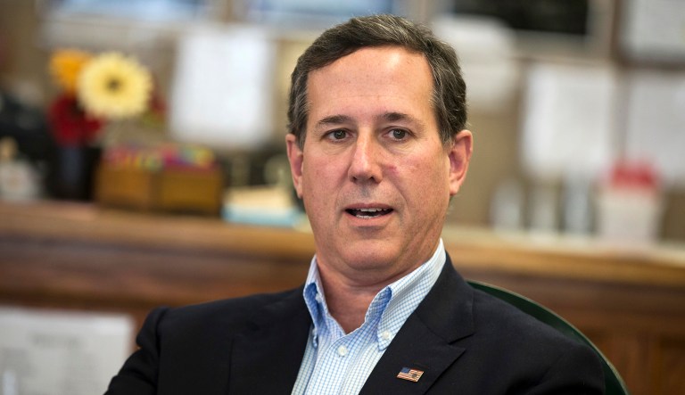 Former Pennsylvania Sen. Rick Santorum said students who are rallying for gun control should instead learn CPR to help protect their classmates during a school shooting.