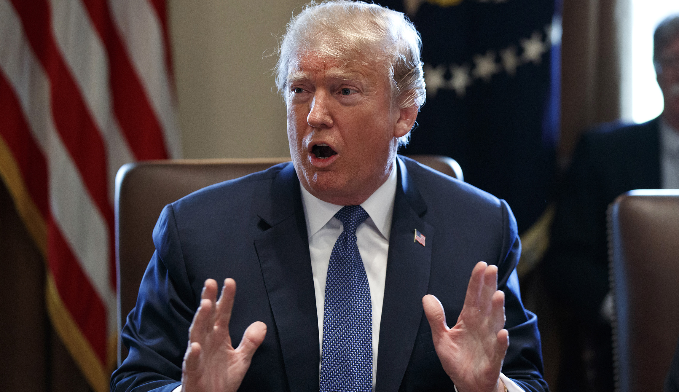 Trump concedes: No 'rush' out of Syria, we’ve 'almost' eradicated ISIS