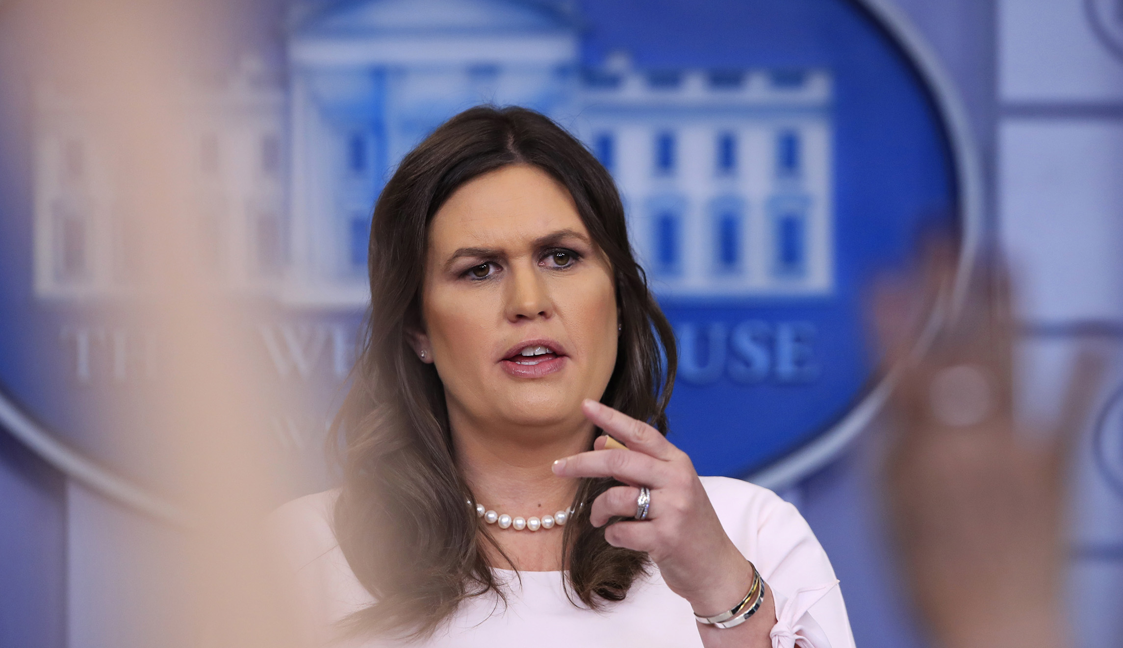White House fends off questions about Trump’s use of ‘breeding’ in border tweet