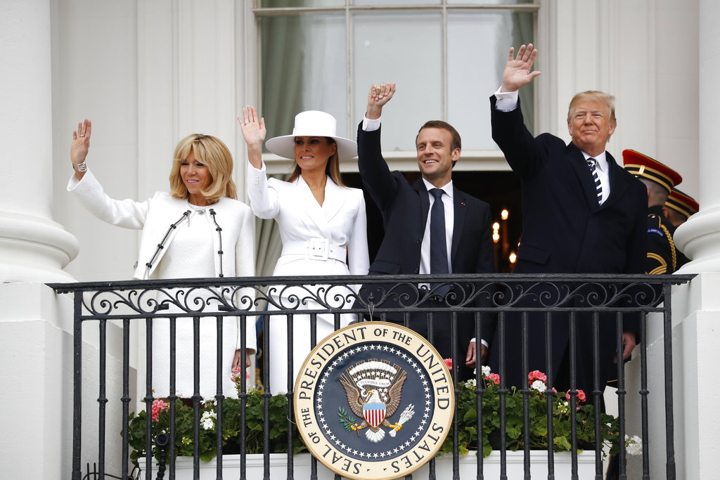 Trump: ‘It is truly fitting’ to host France’s Macron on first official state visit