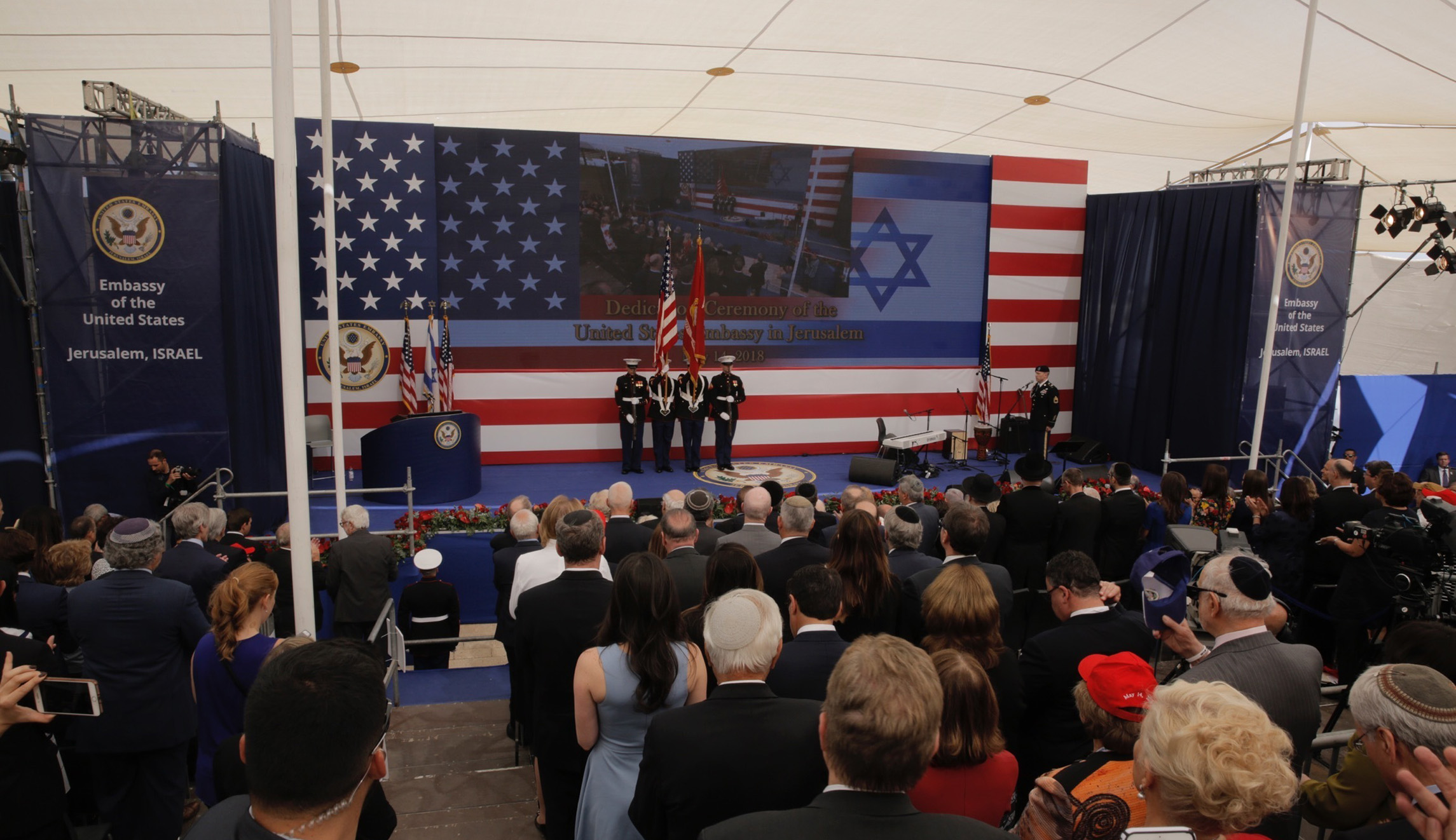 Trump celebrates historic opening of US Embassy in Jerusalem