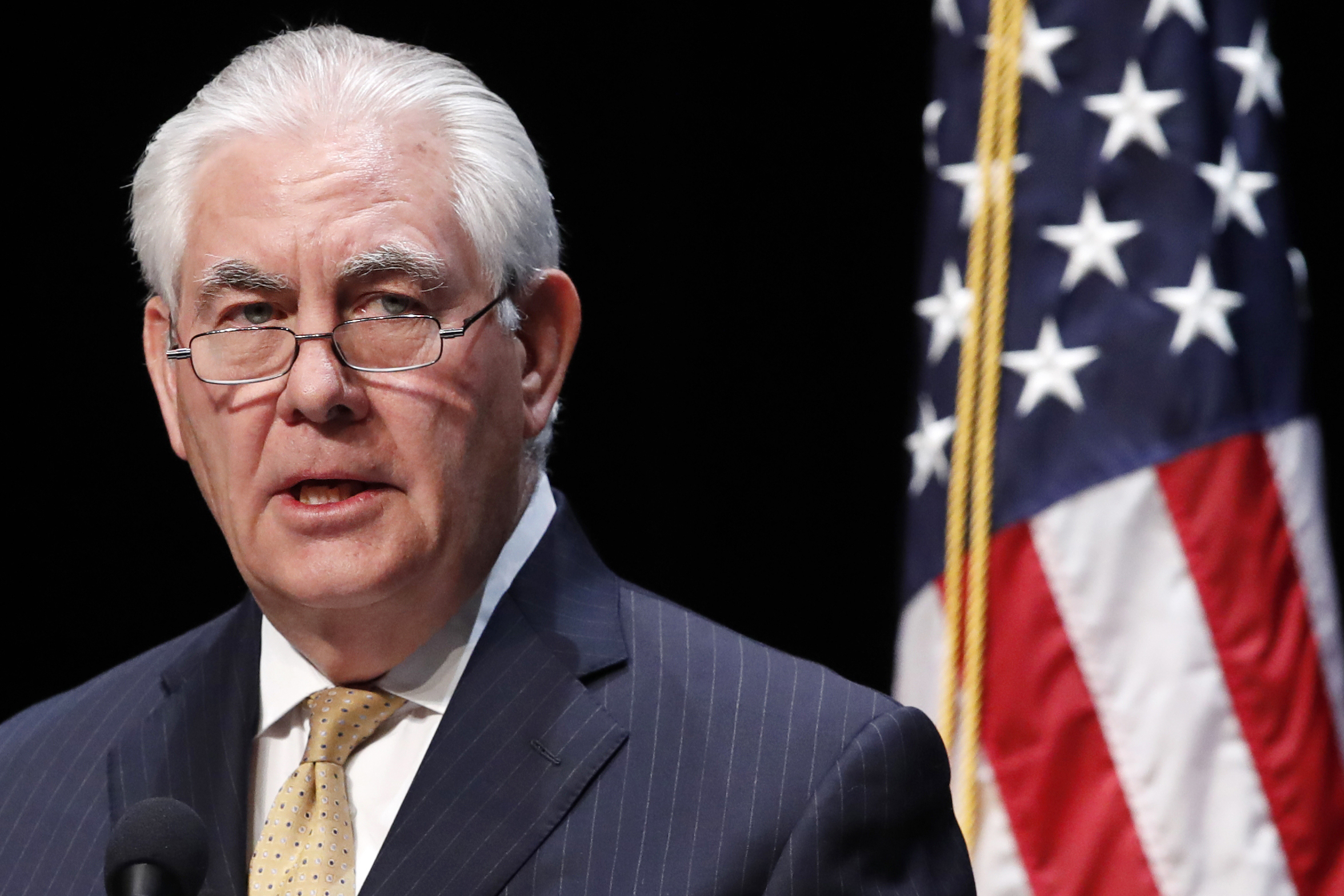 Rex Tillerson takes stand as government witness in foreign agent trial
