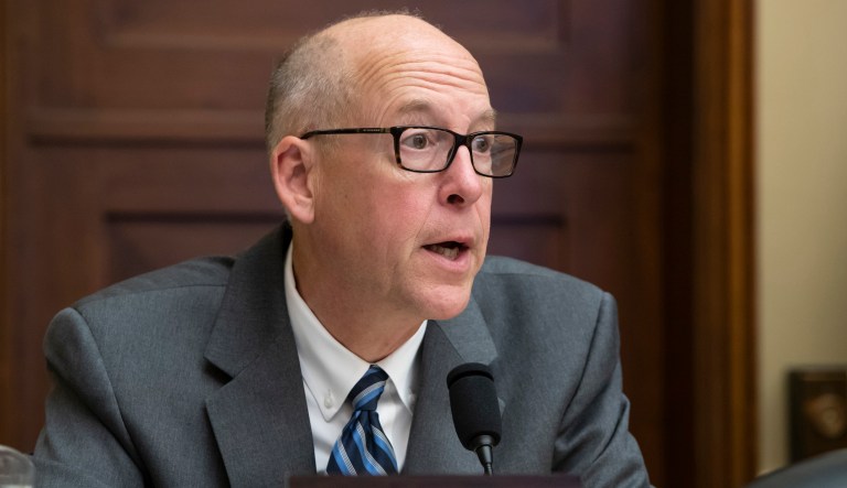 House Energy and Commerce Committee Chairman Greg Walden, R-Ore., makes an opening statement before a subcommittee hearing. 