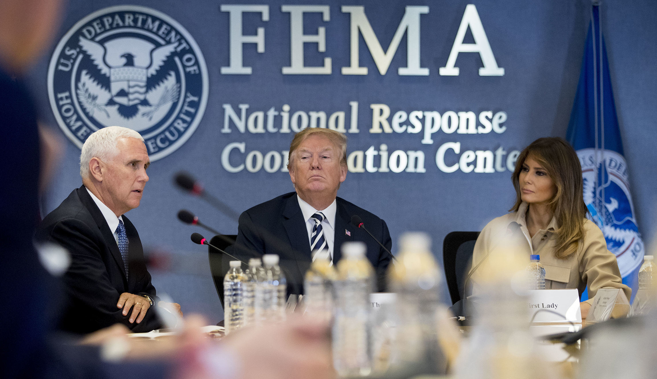 Trump reflects on FEMA briefing, thanks employees: ‘I’m very proud to be with you’