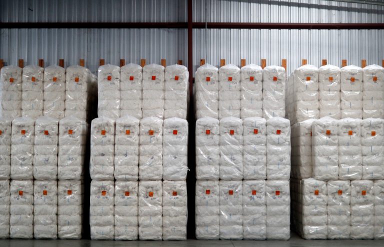 The price of cotton hits decade high