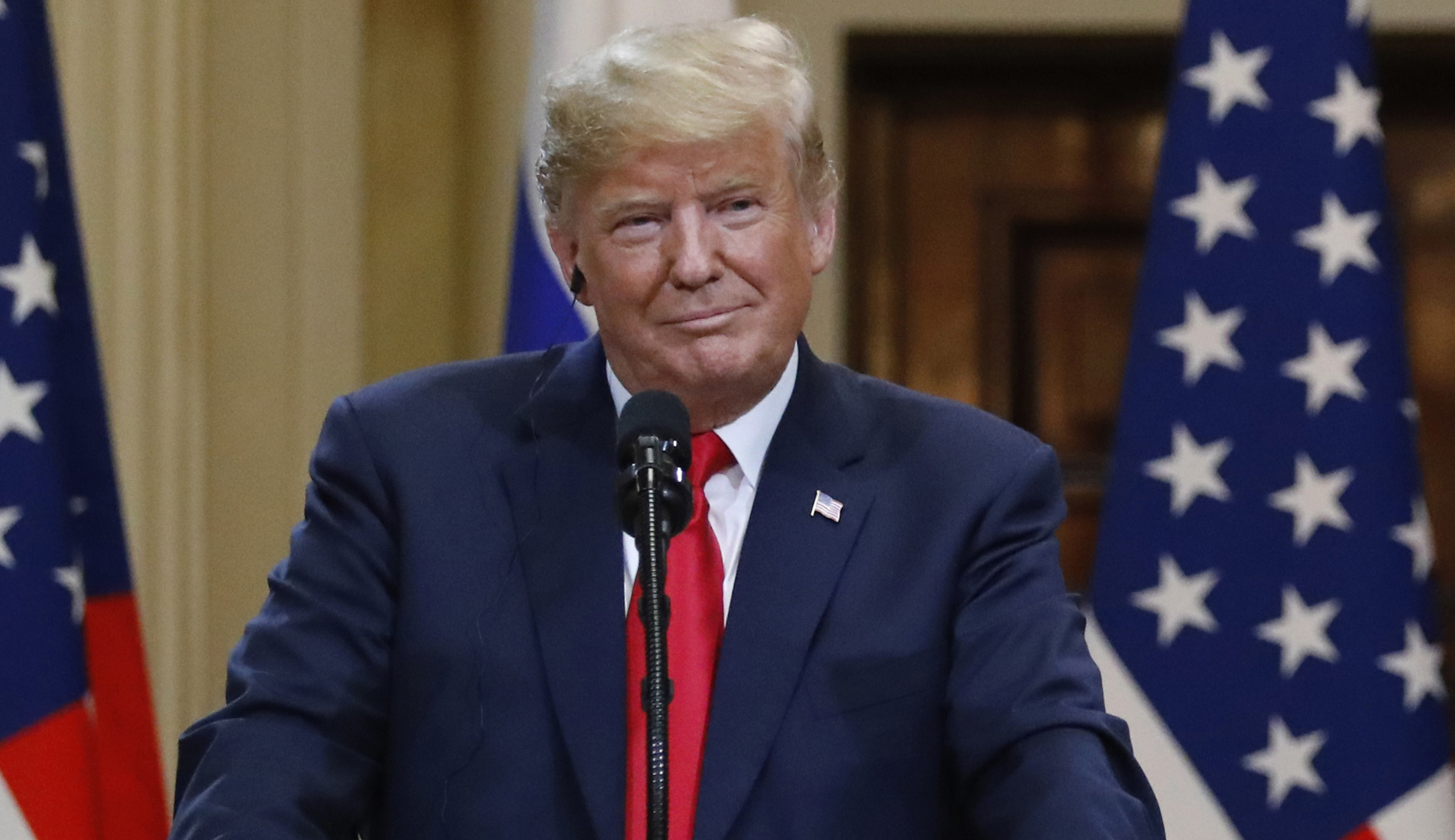 Trump hints at mindset on Russia in Tuesday tweet