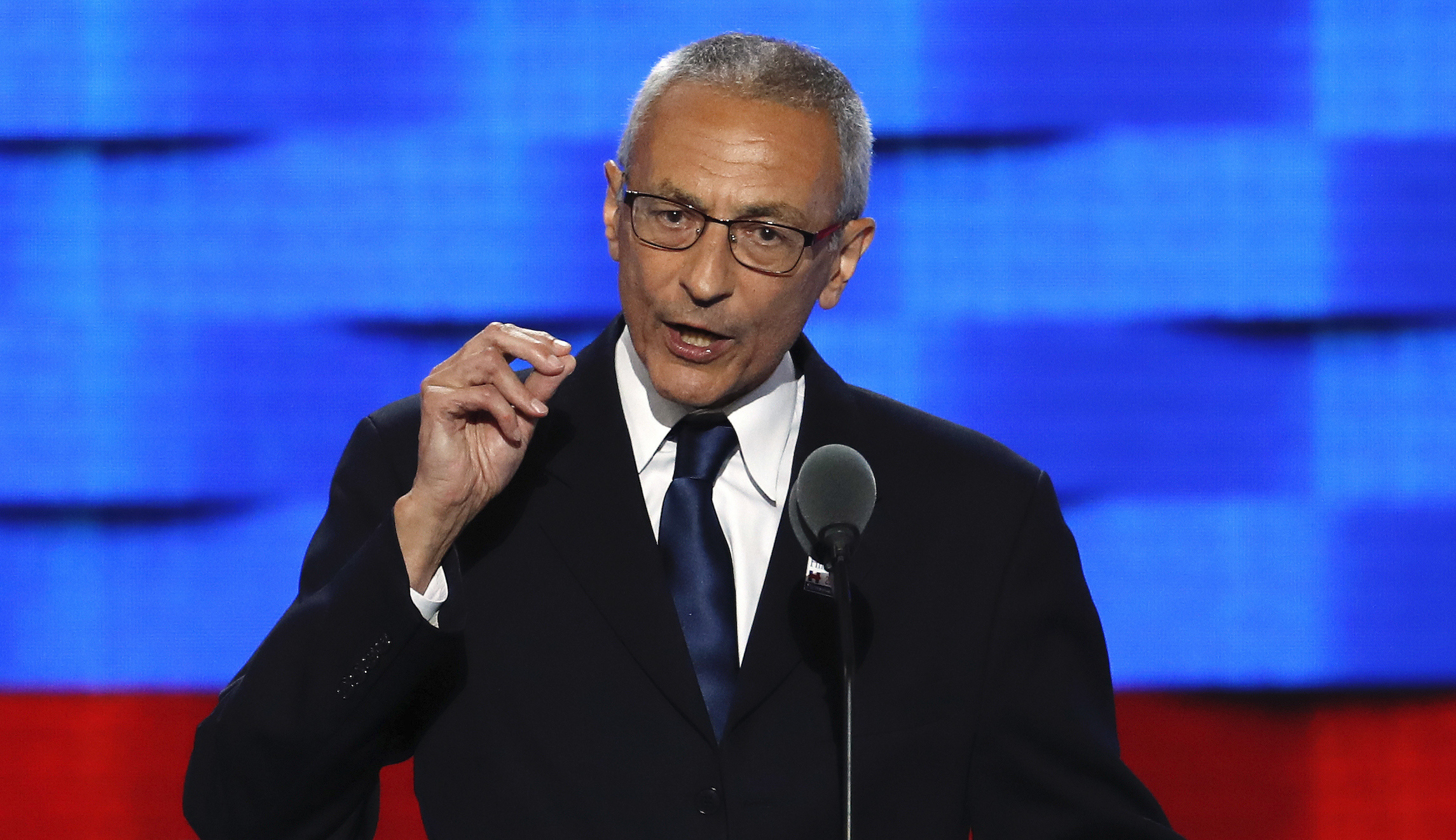 Clinton campaign chairman John Podesta defends brother after Trump tweet: ‘YOUR Justice Department closed the case’