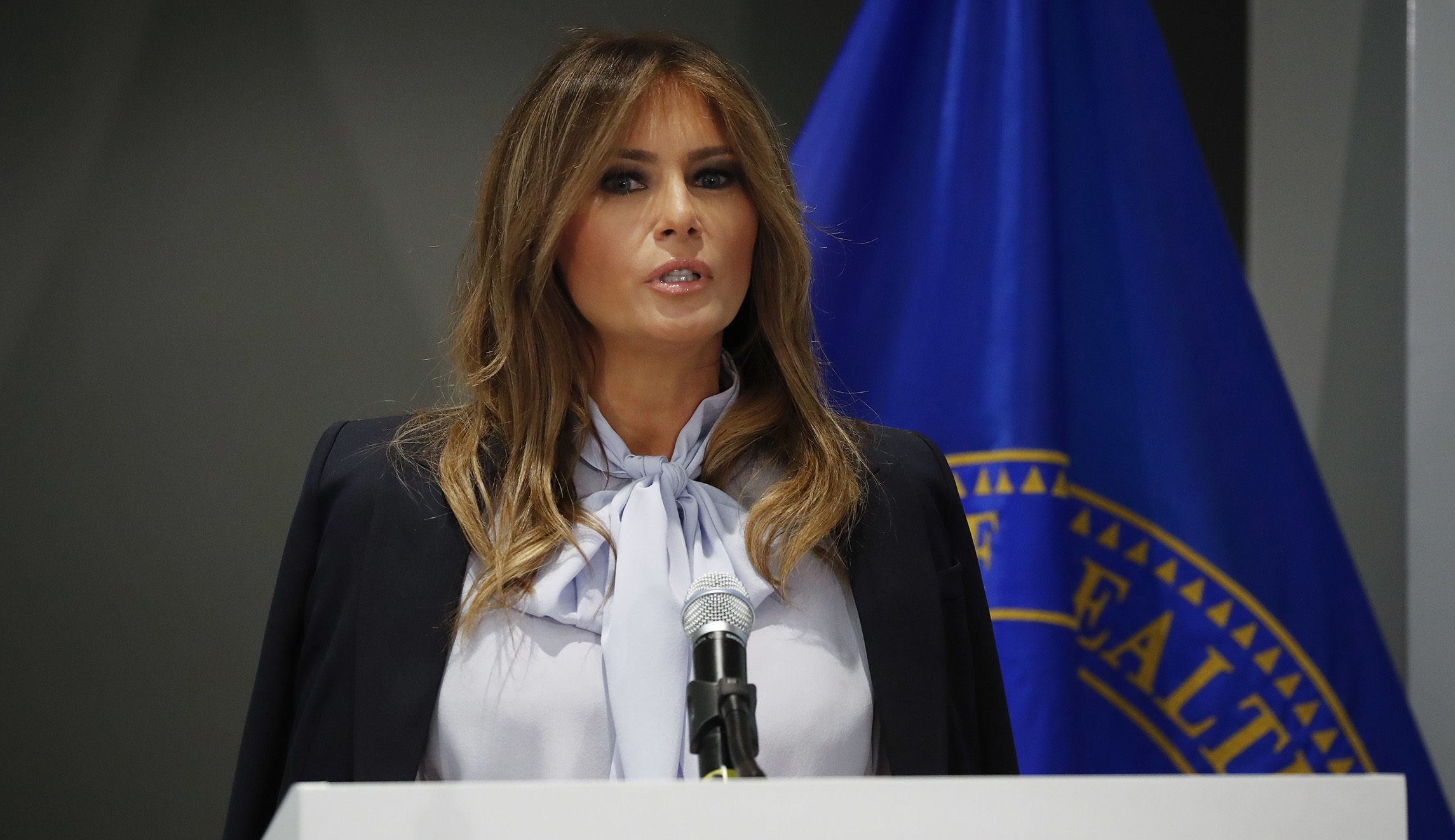 Melania Trump warns social media can be ‘destructive and harmful’