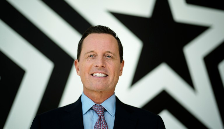 United States Ambassador in Germany Richard Grenell talks about the deportation of former Nazi concentration camp guard Jakiw Palij to Germany. 