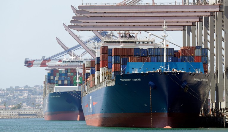 The California ports of Los Angeles and Long Beach account for a large amount of the seaborne goods that the United States imports from China, and the prospect of a widening trade war between the global giants has port executives and longshoremen worried. 