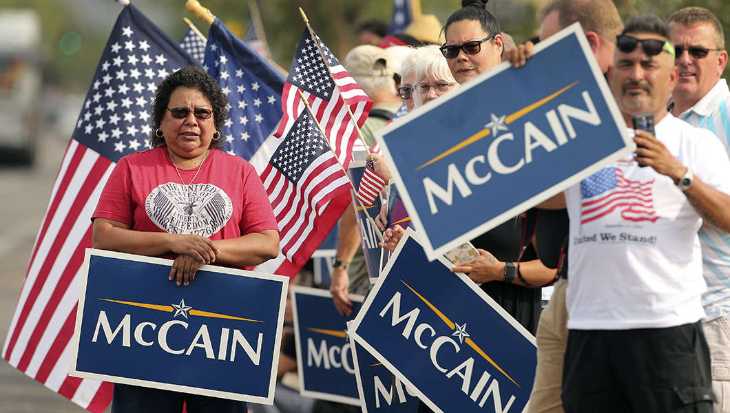 Sen. John McCain Remembered in Phoenix