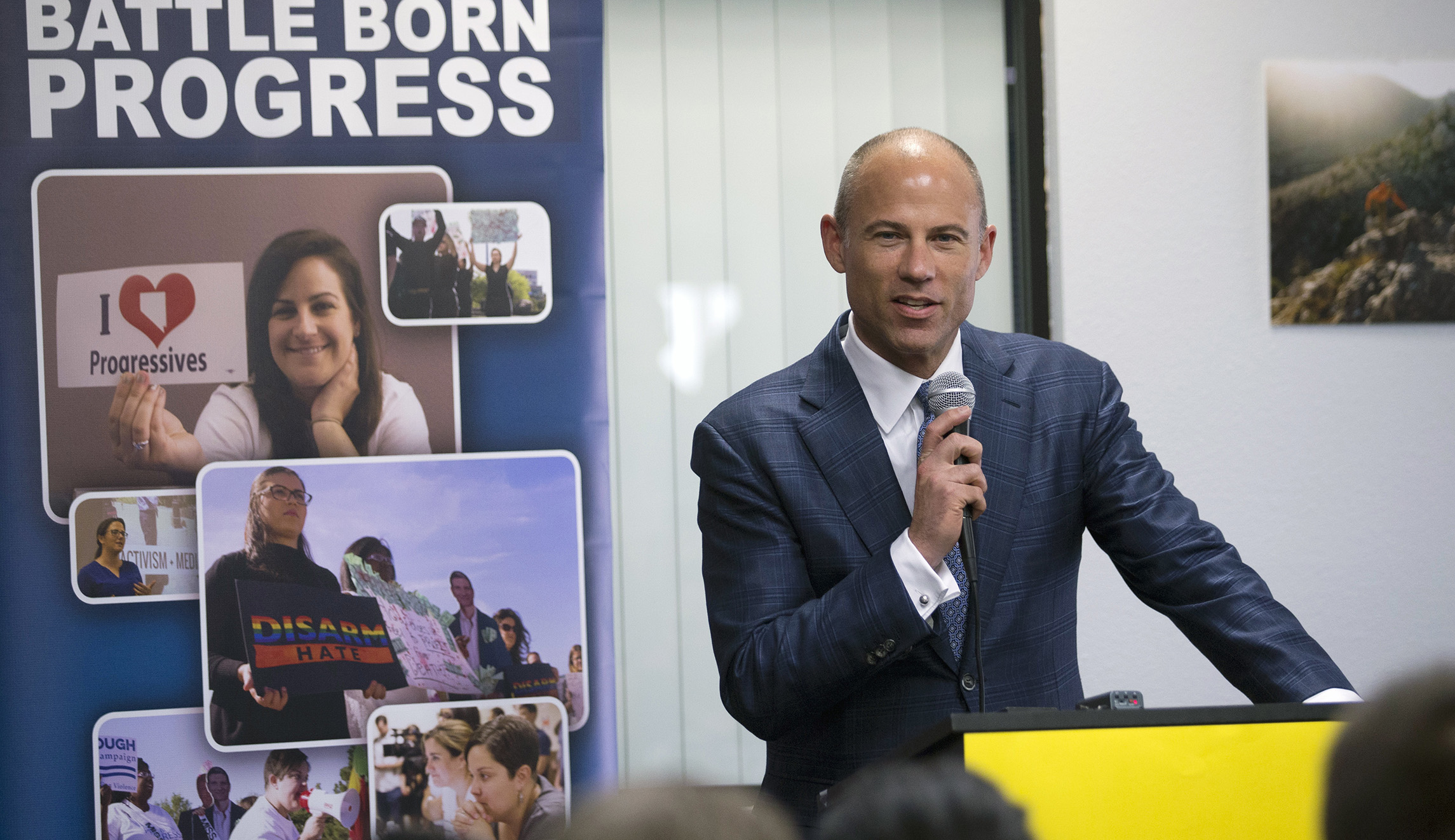 Porn star lawyer advising politicians on how to be a ‘fighter’