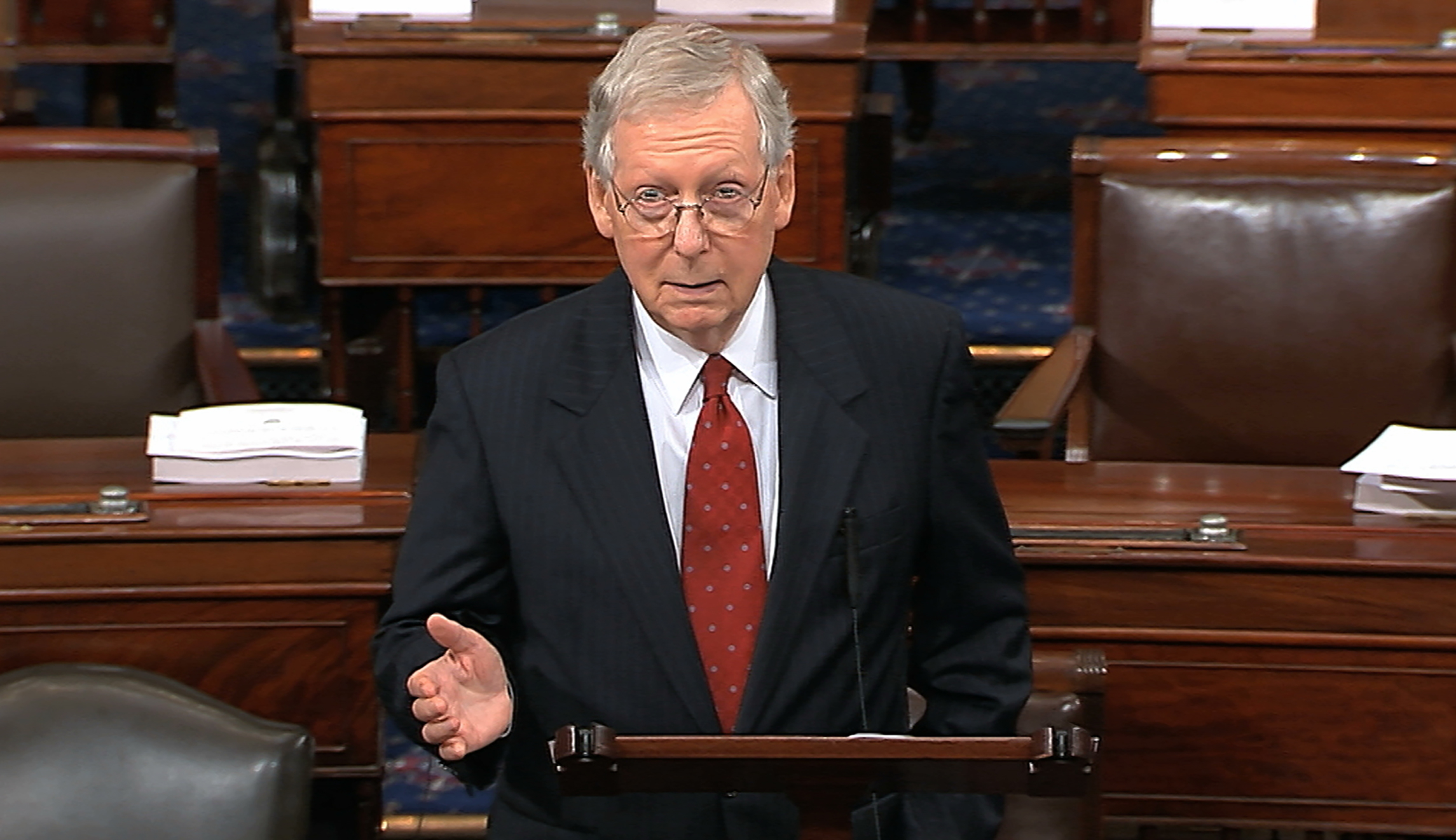 McConnell backs Grassley plan to avoid hearing on Kavanaugh