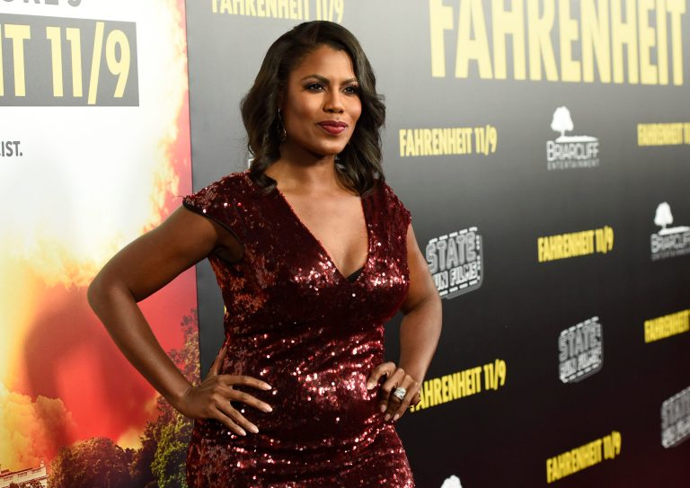 Omarosa Manigault Newman arrives at the premiere of 