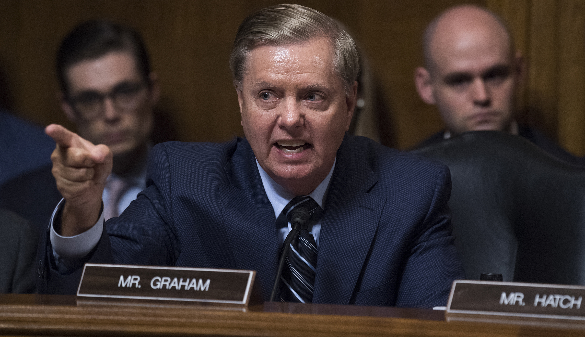 Lindsey Graham warns Mexico: Stop the caravan or trade deal is at risk