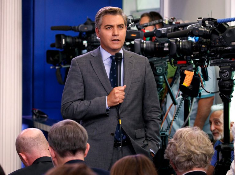Even the president of White House Correspondents Association thinks Jim Acosta is a bit much