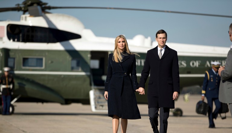 Trump rules out tapping Ivanka and Jared Kushner for economic task force