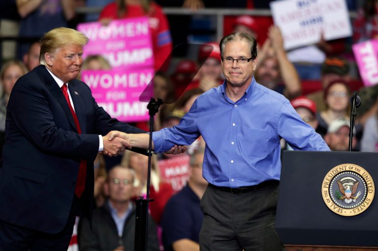 Trump backs Indiana’s Mike Braun for governor