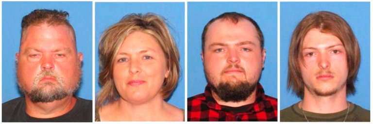 These undated images released by the Ohio Attorney General's Office show from the left, George 