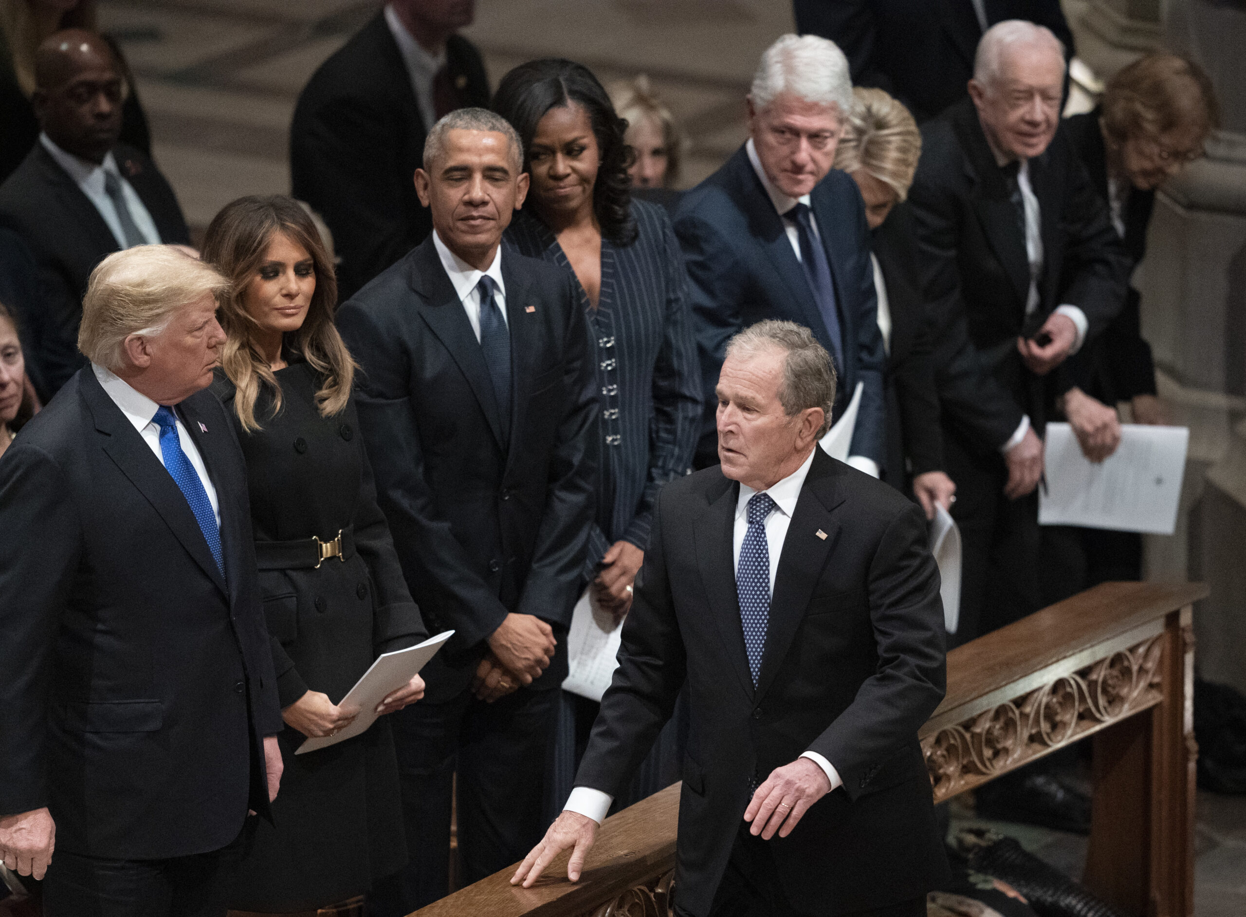 Trump approval tracking George H.W. Bush, last incumbent to lose reelection