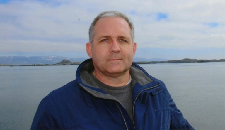 This undated file photo provided by the Whelan family shows Paul Whelan in Iceland.