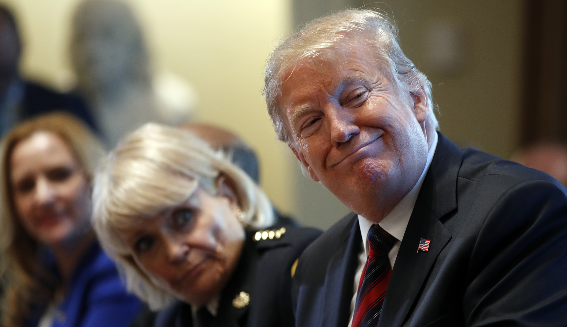 Trump to Dems: ‘Name it peaches’