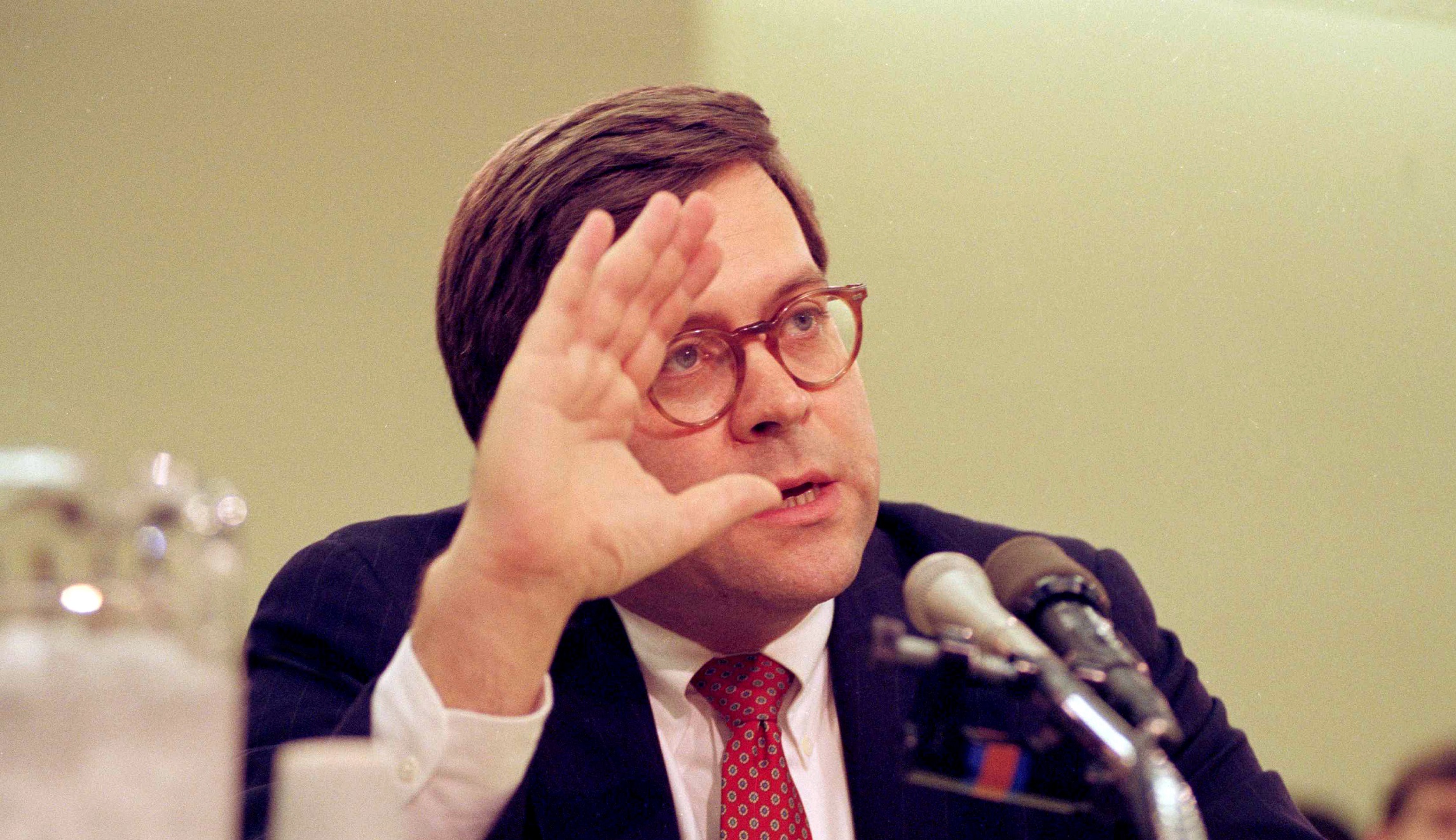 William Barr has seen this all before