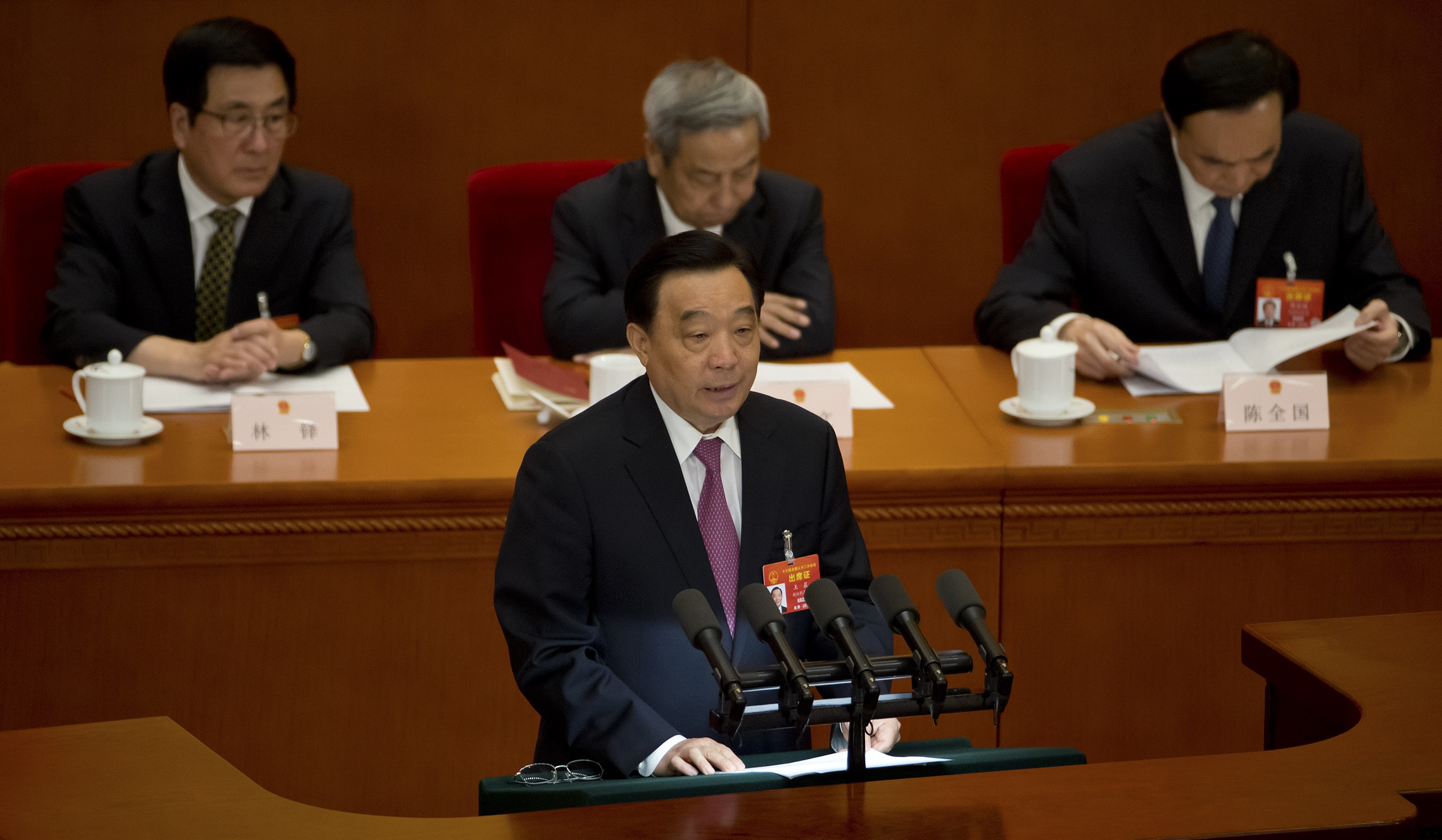 Major American companies salute sanctioned Chinese official
