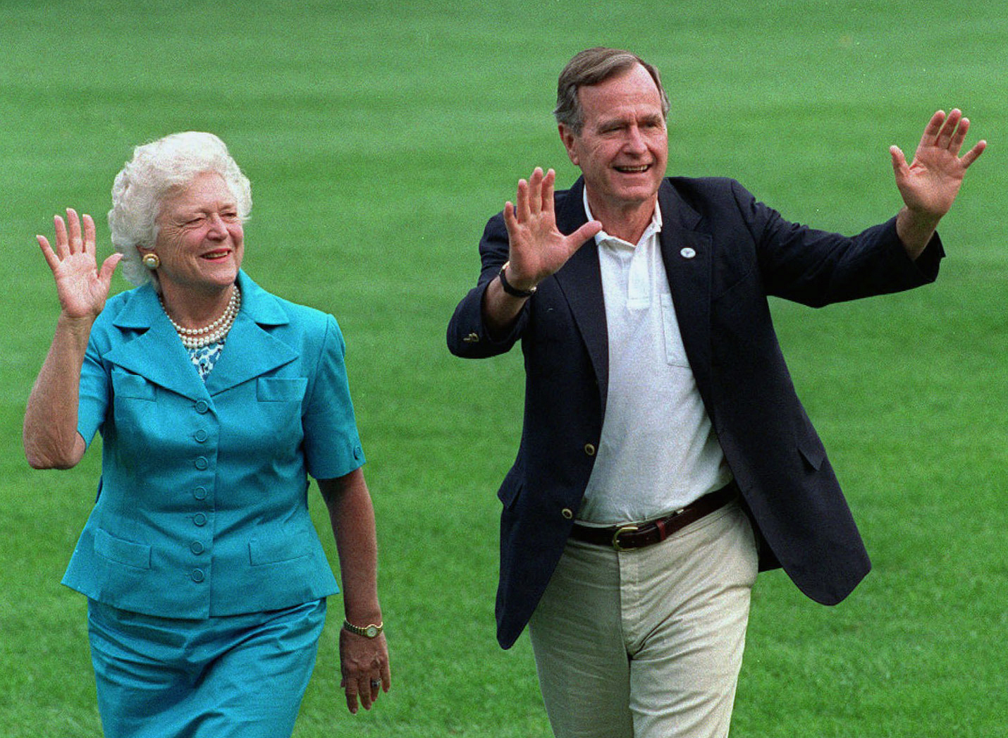 New push to ‘amplify’ George and Barbara Bush’s voice and model
