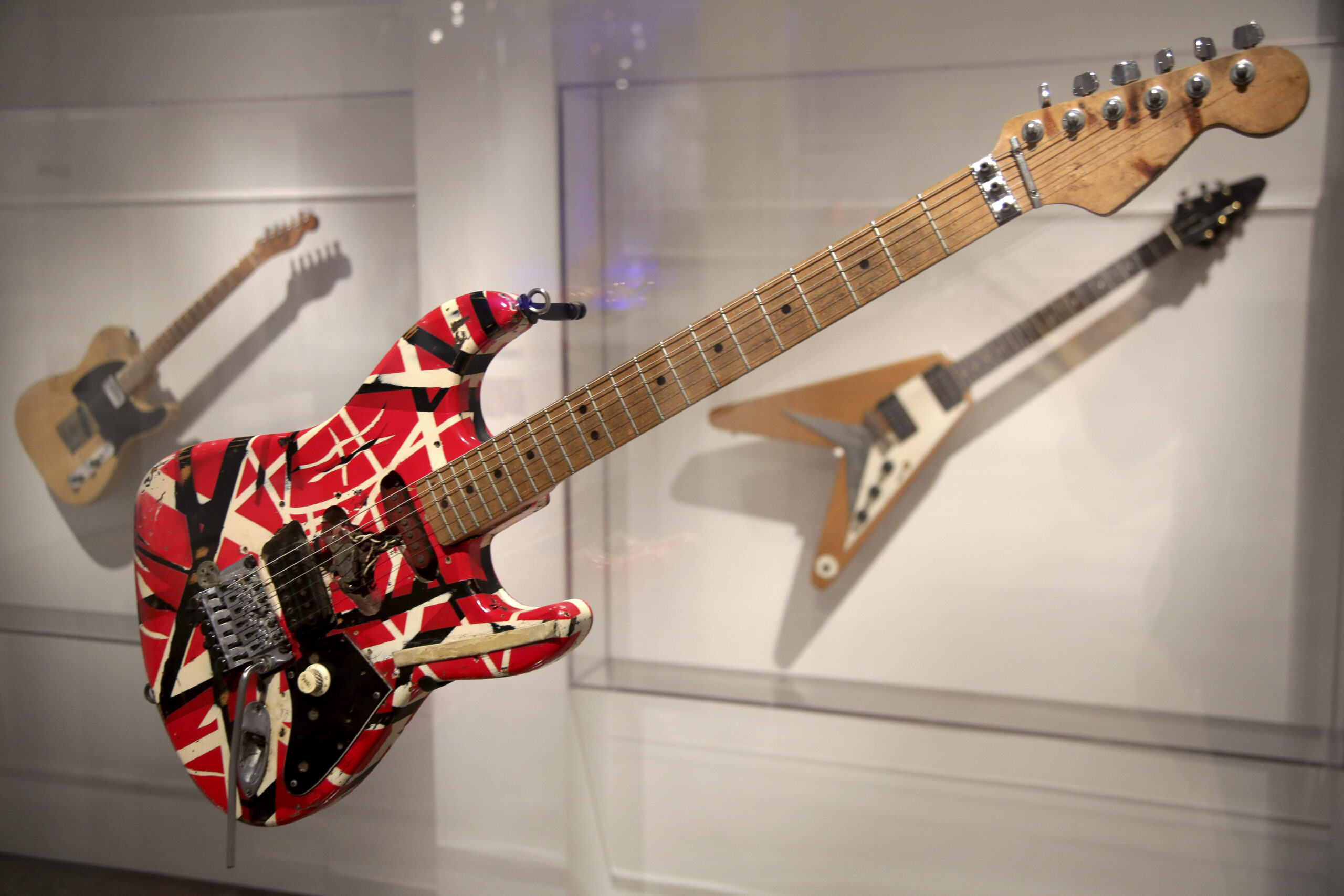 Rock And Roll Instruments Exhibit