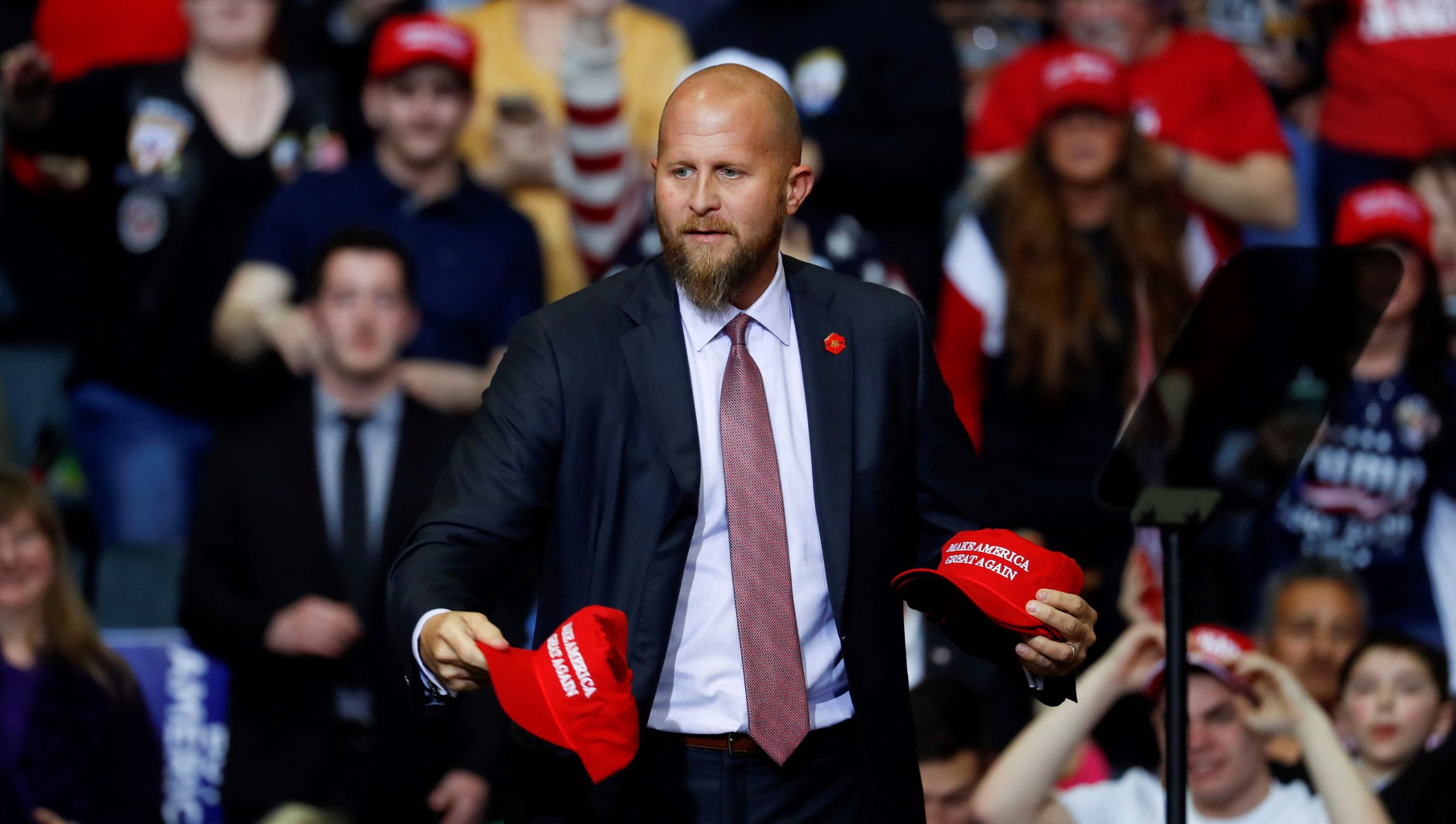 Police bodycam shows Brad Parscale being tackled to ground after wife called 911. Police seize 10 guns from home