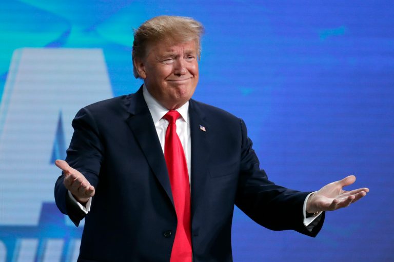 Firearms banned at Trump’s NRA conference speech Friday