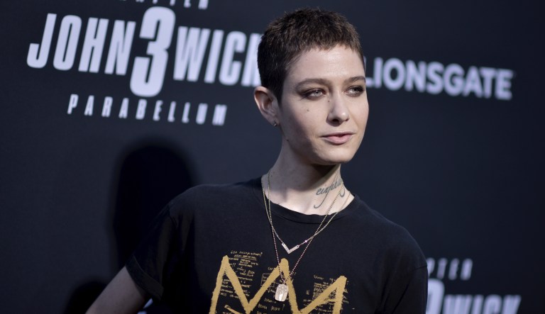 Asia Kate Dillon attends a special screening of "John Wick: Chapter 3 - Parabellum" at the TCL Chinese Theatre on Wednesday, May 15, 2019, in Los Angeles. 