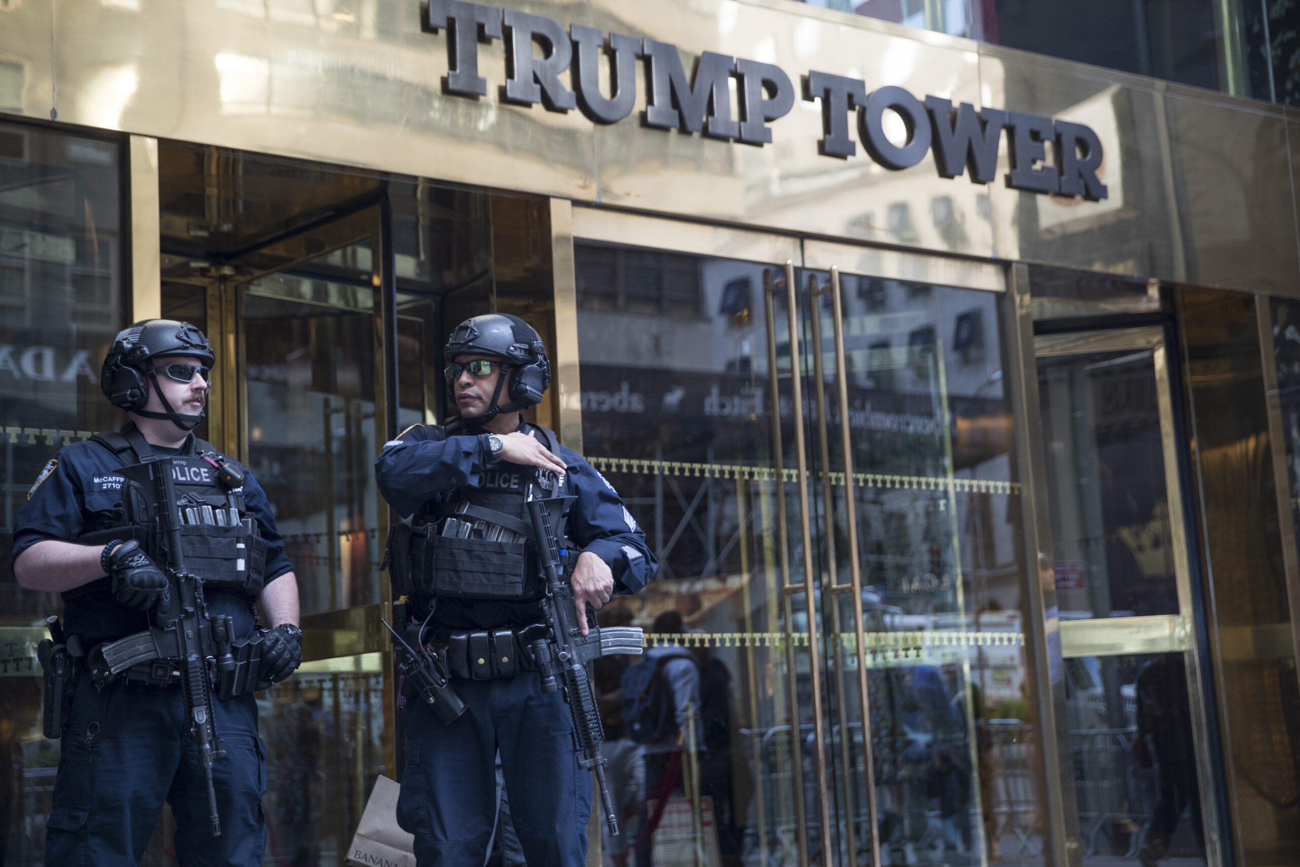 NYPD reducing security presence outside Trump Tower