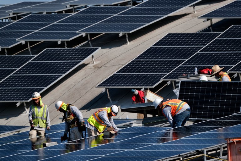 Solar is beaming under Biden, but transition can’t be too quick: Expert