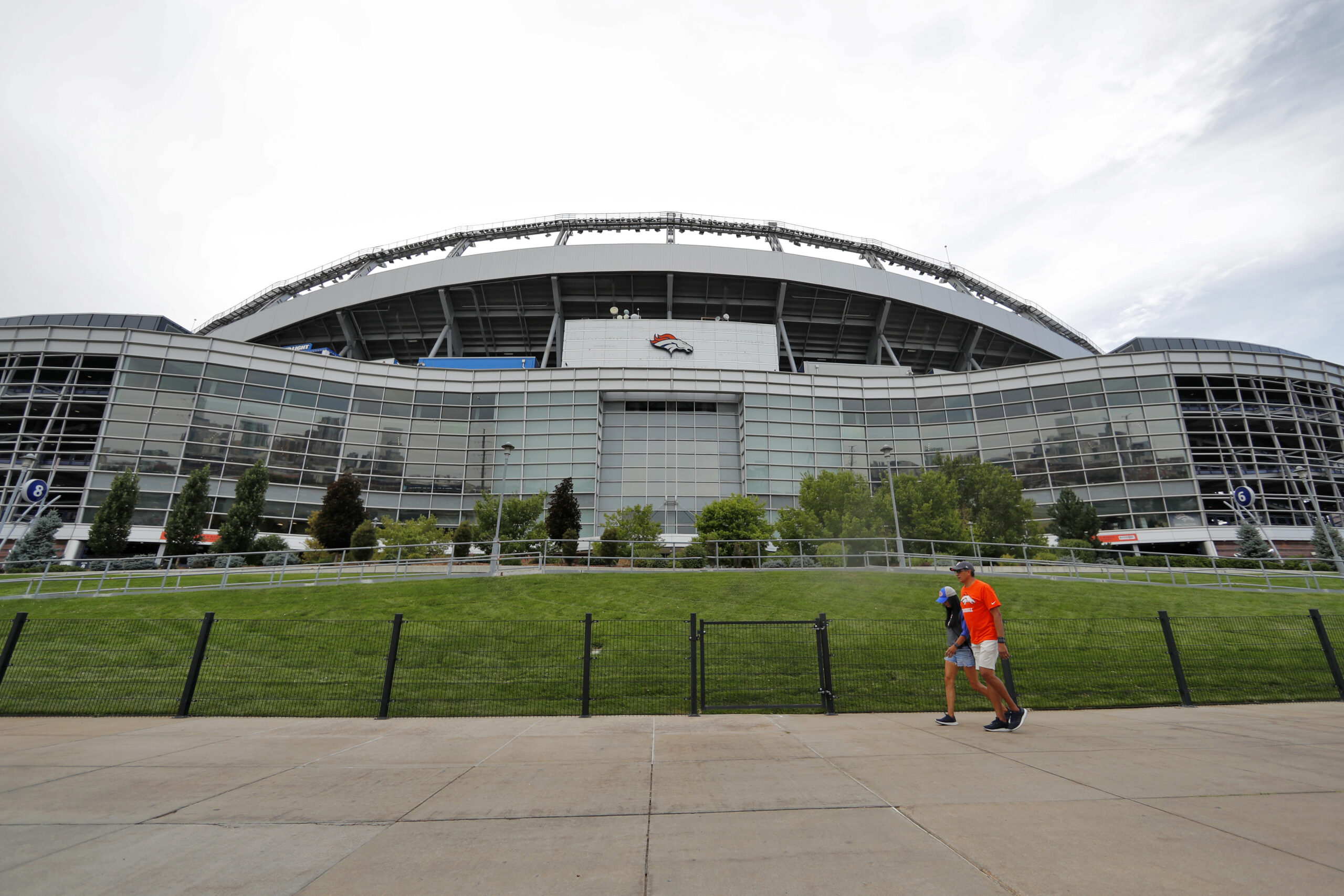 Fire at Broncos stadium causes massive smoke plume