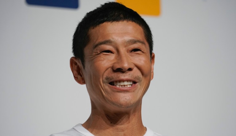 Japanese billionaire announces quest to find ‘female partner to go to the moon with him’