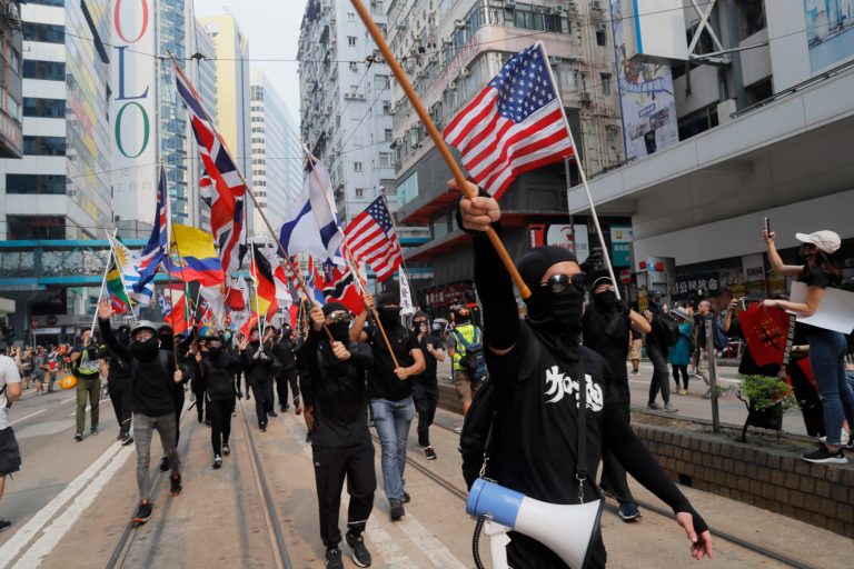 Staffers at Chinese Consulate in Manchester drag and beat pro-democracy protester