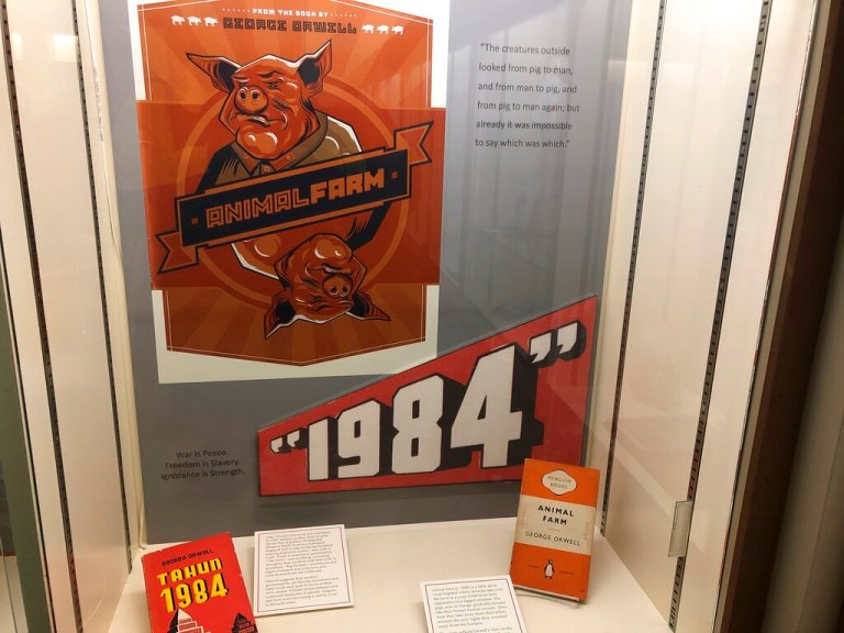 Female perspective of George Orwell’s 1984 in works