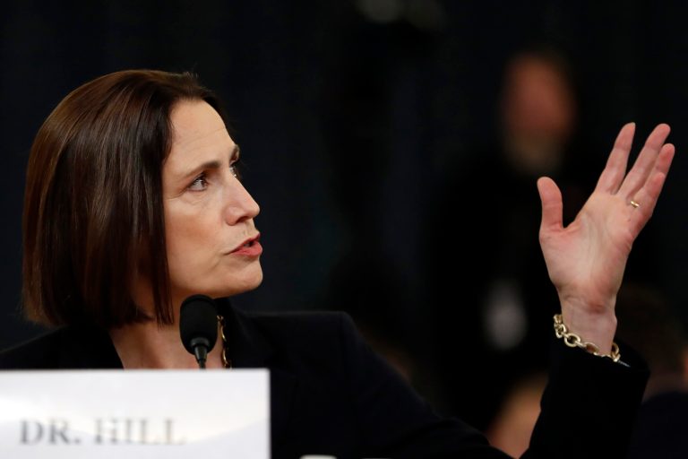 Former White House national security aide Fiona Hill.