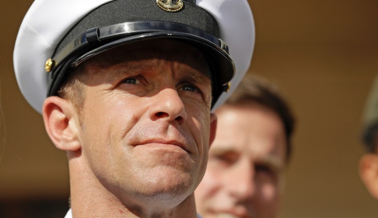 ‘Cowards’: Pardoned Eddie Gallagher exposes identities of active SEALs who testified against him