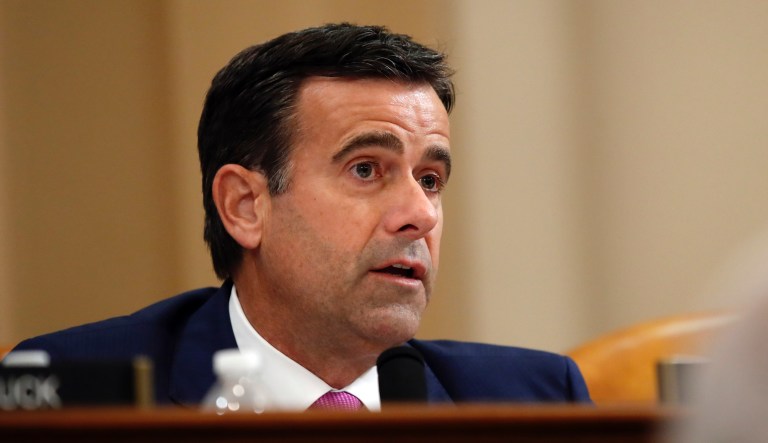 Trump reconsiders John Ratcliffe for spy chief
