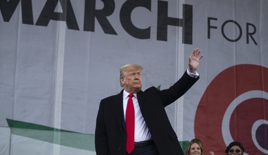 What Trump’s March for Life speech means for 2020