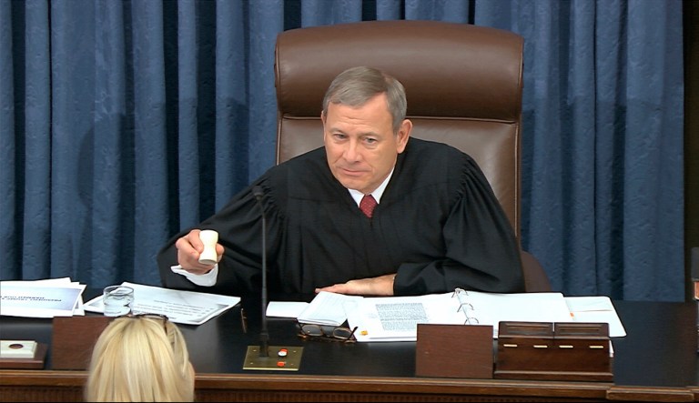 The chief justice doesn’t rule the Senate