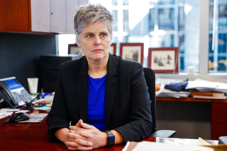 Mary Moriarty, a longtime Hennepin County public defender, was elected as county attorney in 2022.