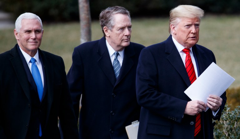 Ex-Trade Representative Robert Lighthizer to head new wing of Trumpworld’s ‘all-star team’