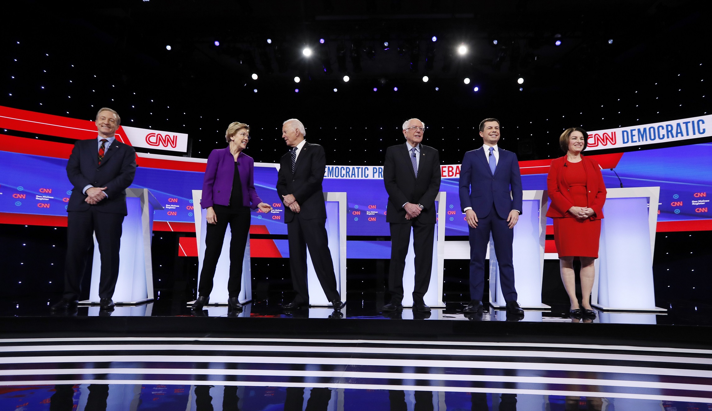 Trump is licking his chops over a second-rate Democratic field