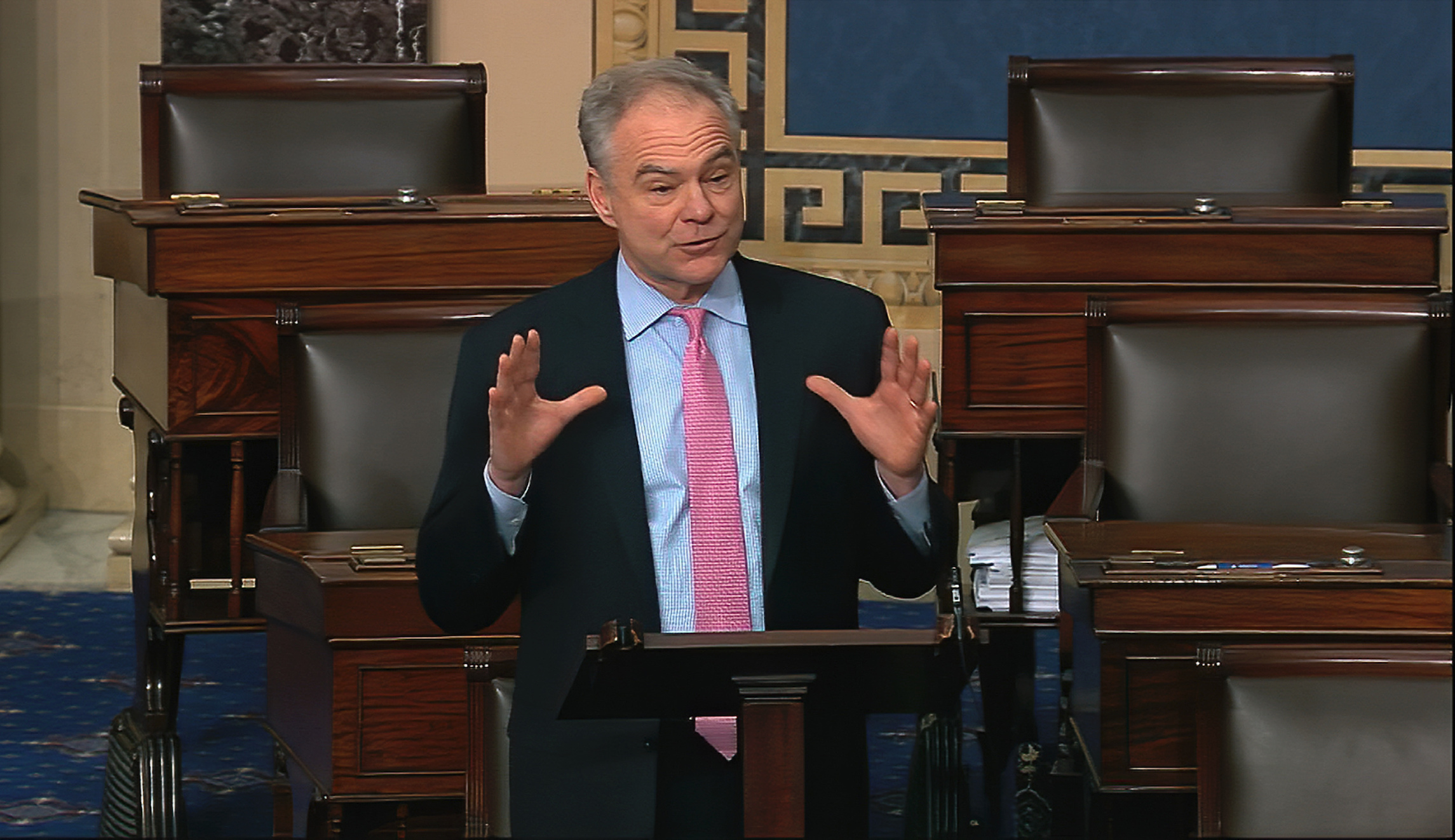 Tim Kaine and wife test positive for coronavirus antibodies after falling ill earlier this year