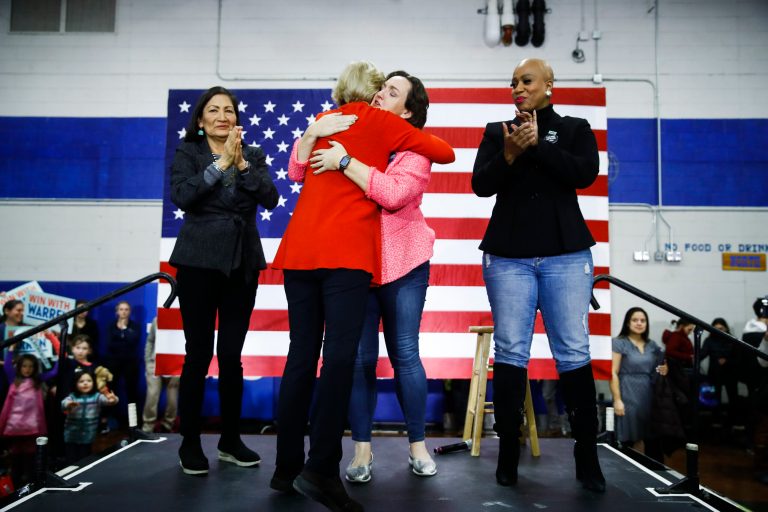 Warren backs Porter, a fellow progressive, in California Senate primary